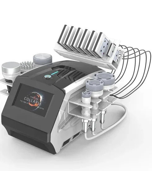 Radio-frequency and cavitation body treatment machine