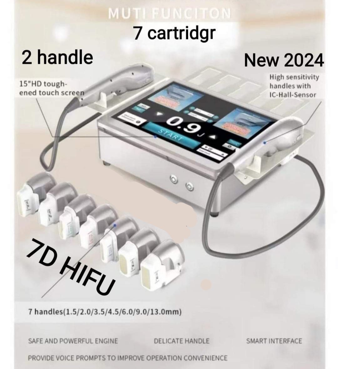 7D HIFU Machine – Dual-Handpiece ? product detail