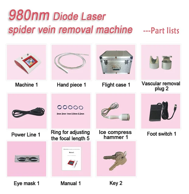 980 nm Diode Vascular Laser – 40 W ? product detail