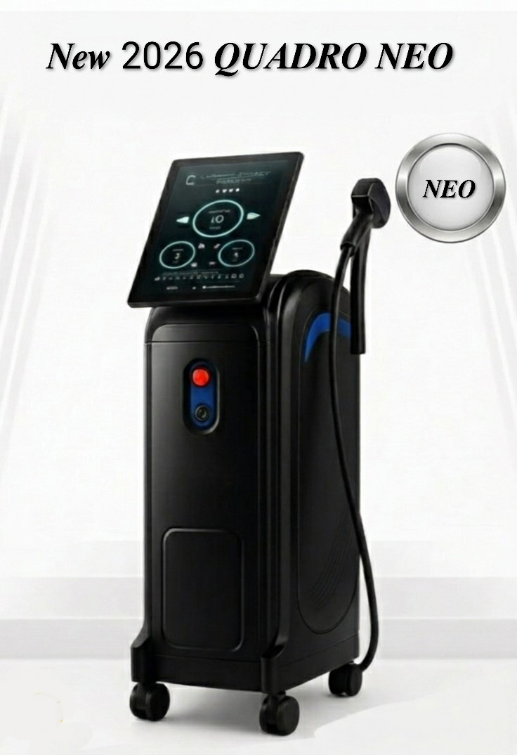 Quadro Neo 2026 Laser Hair Removal Machine – Black